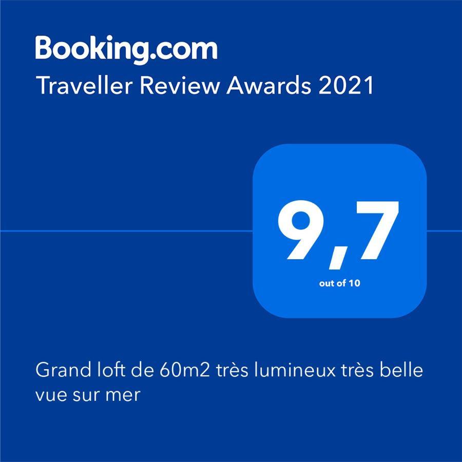 Grand Loft De 60M2 Tres Lumineux Tres Belle Vue Sur Mer エルキ エクステリア 写真